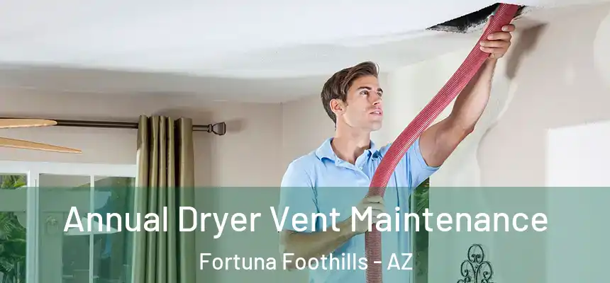  Annual Dryer Vent Maintenance Fortuna Foothills - AZ