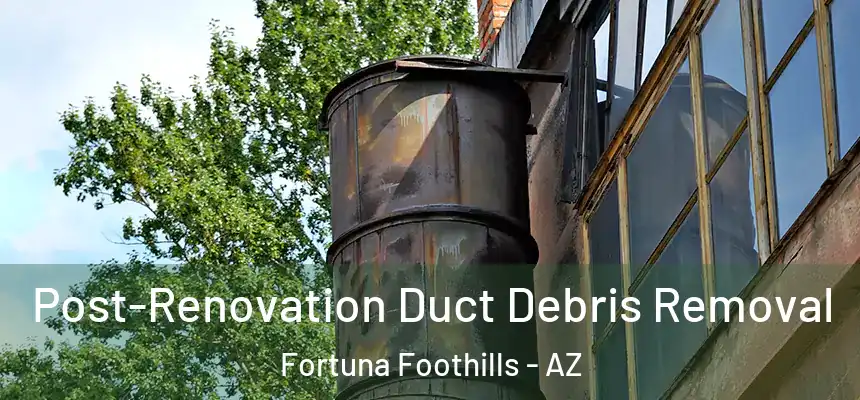  Post-Renovation Duct Debris Removal Fortuna Foothills - AZ